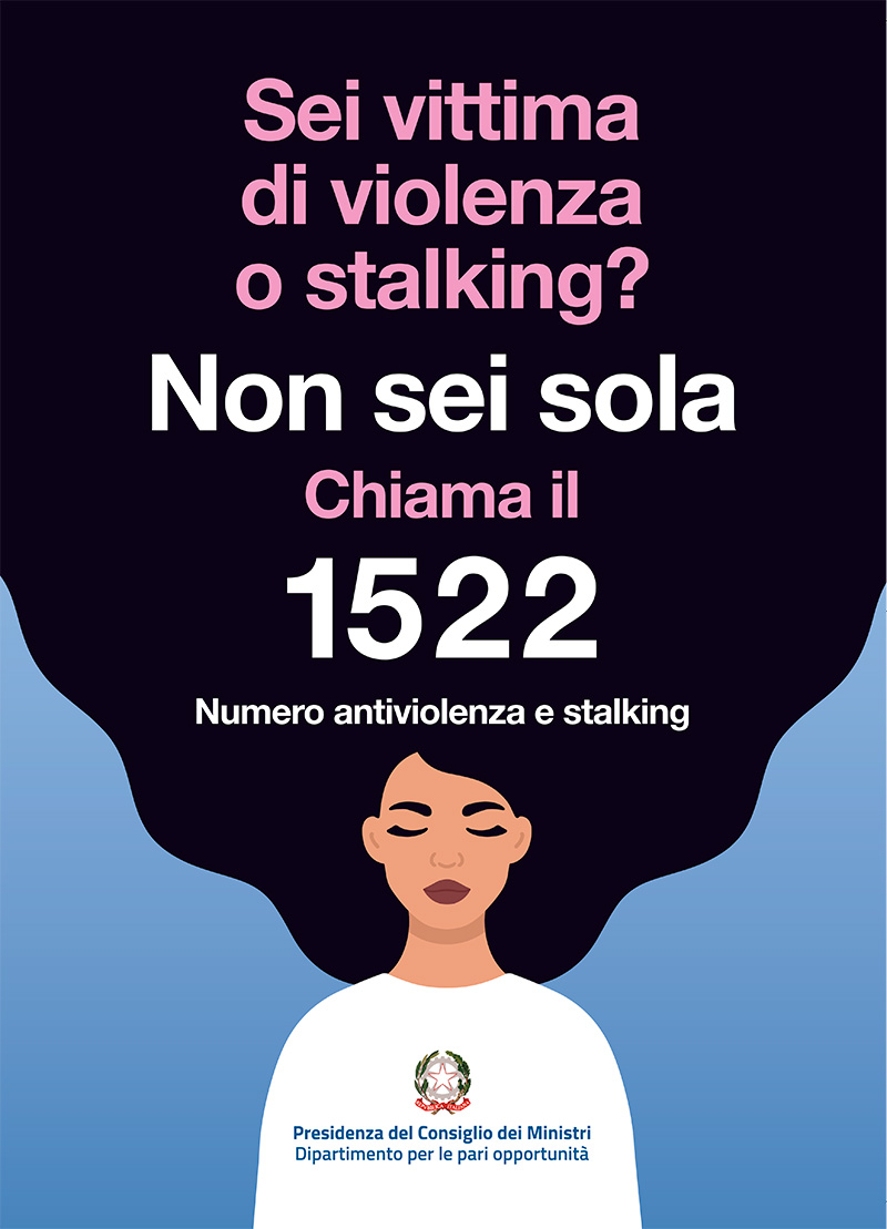 cartello 2024 numero dedicato anti violenza